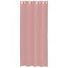 Pink Voile Curtains with Grommets - 140x225 cm (2 pcs)