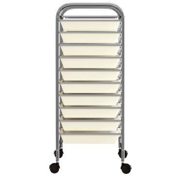 XXL 15-Drawer Mobile Storage Trolley | Organize with Style