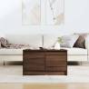 Coffee Table with Drawers - Brown Oak | HipoMarket UK