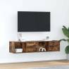  TV Cabinets 2 pcs Smoked Oak 60x31x25.5 cm Engineered Wood Colour smoked oak Quantity in Package 2 Width 60 cm 