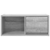 Stylish Grey Sonoma TV Cabinets - Space-Saving & Durable