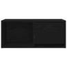 TV Cabinets 2 pcs Black Oak - Stylish Storage Solution