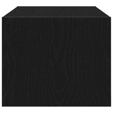 TV Cabinets 2 pcs Black Oak - Stylish Storage Solution