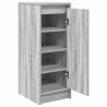 Shoe Cabinet Grey Sonoma - Stylish Storage Solution