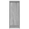 Shoe Cabinet Grey Sonoma - Stylish Storage Solution