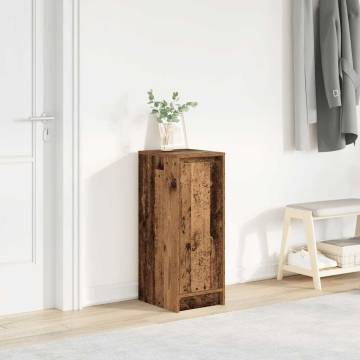 Shoe Cabinet Old Wood - Stylish Storage Solution | HipoMarket