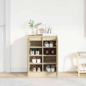 Shoe Cabinet Sonoma Oak - Stylish & Durable Storage Solution