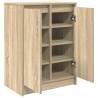 Shoe Cabinet Sonoma Oak - Stylish & Durable Storage Solution