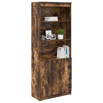 Highboard Smoked Oak - Stylish Storage Solution | HipoMarket