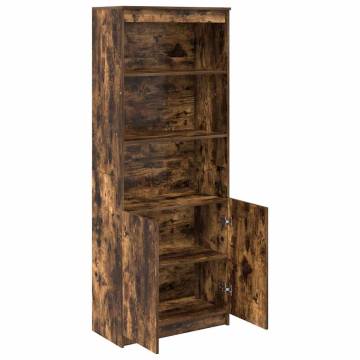 Highboard Smoked Oak - Stylish Storage Solution | HipoMarket