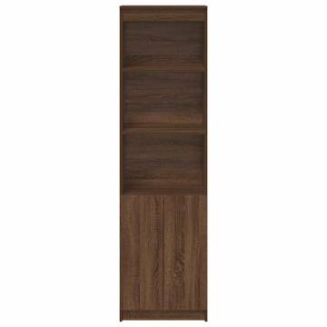 Highboard Brown Oak - Stylish Storage Solution | HipoMarket