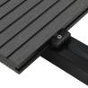 WPC Solid Decking Boards 26 m² - Durable Grey Patio Solution