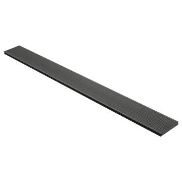 WPC Solid Decking Boards 26 m² - Durable Grey Patio Solution