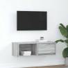  TV Cabinet Grey Sonoma 80x31x25.5 cm Engineered Wood Colour grey sonoma Quantity in Package 1 Width 80 cm 