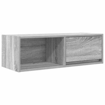 Grey Sonoma TV Cabinet 80x31 cm - Stylish & Durable