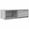 Grey Sonoma TV Cabinet 80x31 cm - Stylish & Durable