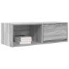 Grey Sonoma TV Cabinet 80x31 cm - Stylish & Durable