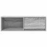 Grey Sonoma TV Cabinet 80x31 cm - Stylish & Durable