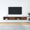 Stylish Brown Oak TV Cabinets - 2 pcs | Hipo Market UK