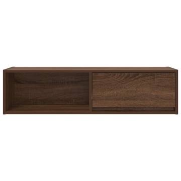 Stylish Brown Oak TV Cabinets - 2 pcs | Hipo Market UK