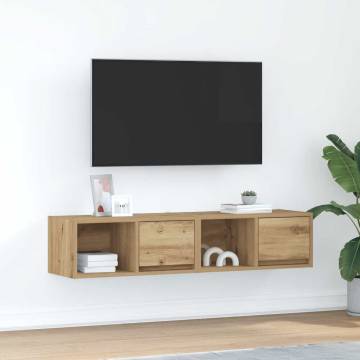 TV Cabinets 2 pcs Artisan Oak - Stylish & Space-Saving Design