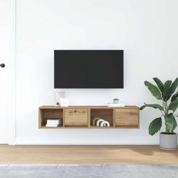 TV Cabinets 2 pcs Artisan Oak - Stylish & Space-Saving Design