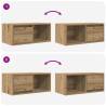 TV Cabinets 2 pcs Artisan Oak - Stylish & Space-Saving Design