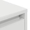 Stylish White LED TV Cabinet - 193.5x41x50 cm | HipoMarket UK