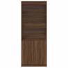 Highboard Brown Oak 70x35x180 cm - Stylish Storage Solutions