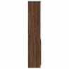 Highboard Brown Oak 70x35x180 cm - Stylish Storage Solutions