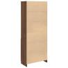 Highboard Brown Oak 70x35x180 cm - Stylish Storage Solutions