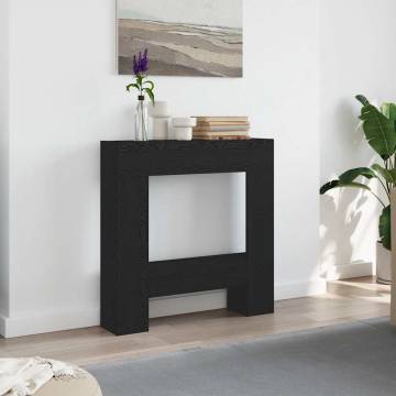 Fireplace Surround Black Oak - Stylish & Durable Design