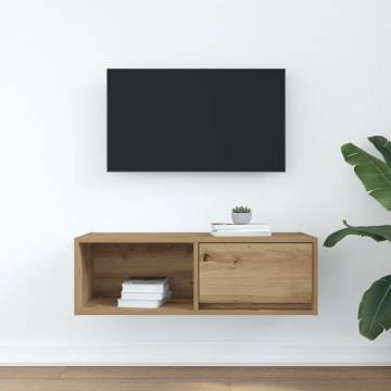 TV Cabinet Artisan Oak - Stylish & Space-Saving Design