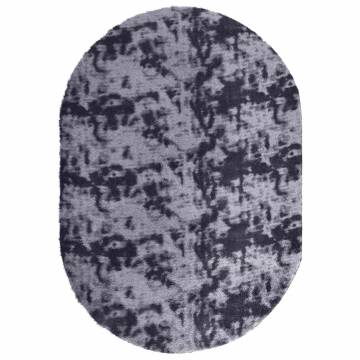 Shaggy Rug High Pile NAVARRA Dark Grey 300x200 cm | HipoMarket