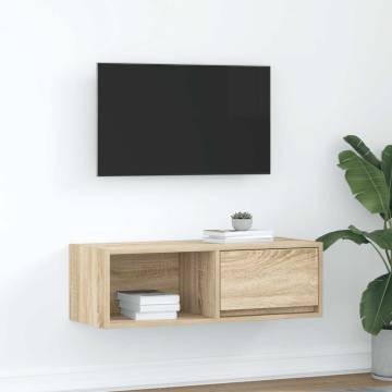 TV Cabinet Sonoma Oak - Stylish & Space-Saving Design