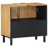 Elegant Brown Bathroom Sink Cabinet - Solid Mango Wood