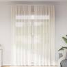 Voile Curtains with Tab Top - Cream 2 pcs | HipoMarket