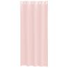 Light Pink Voile Curtains with Grommets - 140x245 cm (2 pcs)