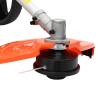 Powerful 52cc Brush Cutter with Wheels - Orange | HiPO Market