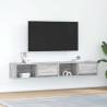 TV Cabinets 2 pcs Grey Sonoma - Space-Saving Design | Hipo Market