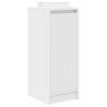 Shoe Cabinet White - 29.5x34x76 cm Engineered Wood