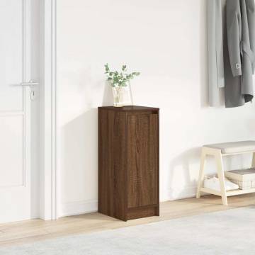 Shoe Cabinet Brown Oak - Stylish Storage Solution | HipoMarket