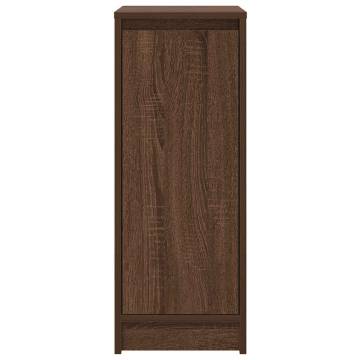 Shoe Cabinet Brown Oak - Stylish Storage Solution | HipoMarket