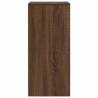 Shoe Cabinet Brown Oak - Stylish Storage Solution | HipoMarket