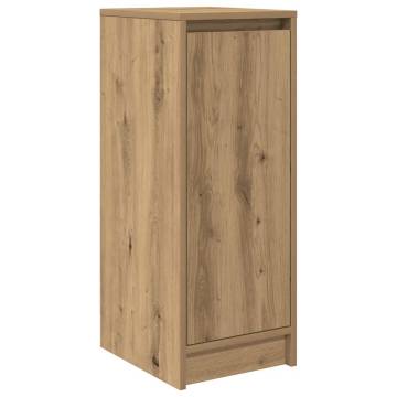 Artisan Oak Shoe Cabinet - Stylish & Durable Storage Solution