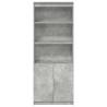 Highboard Concrete Grey - Stylish Storage Solution | HipoMarket