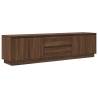 LED TV Cabinet in Brown Oak - Stylish & Functional | HipoMarket