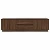 LED TV Cabinet in Brown Oak - Stylish & Functional | HipoMarket