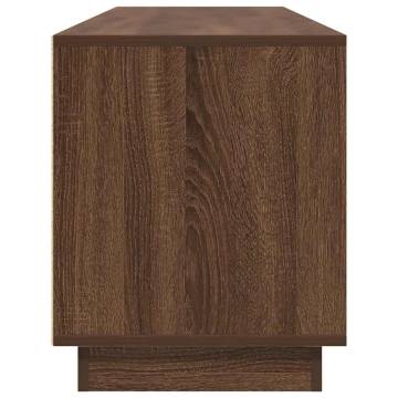 LED TV Cabinet in Brown Oak - Stylish & Functional | HipoMarket