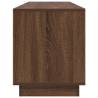 LED TV Cabinet in Brown Oak - Stylish & Functional | HipoMarket